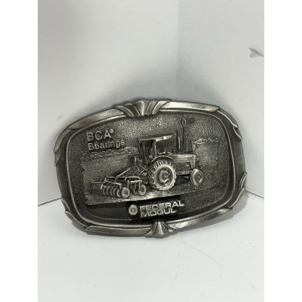 Great American Buckle Co BCA Bearings Federal Mogul Made‎ in USA Belt Buckle